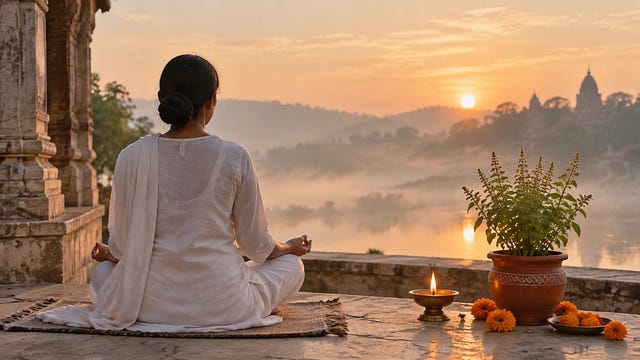 Cover image for "The Kartik Reset: India's Original Wellness Month"