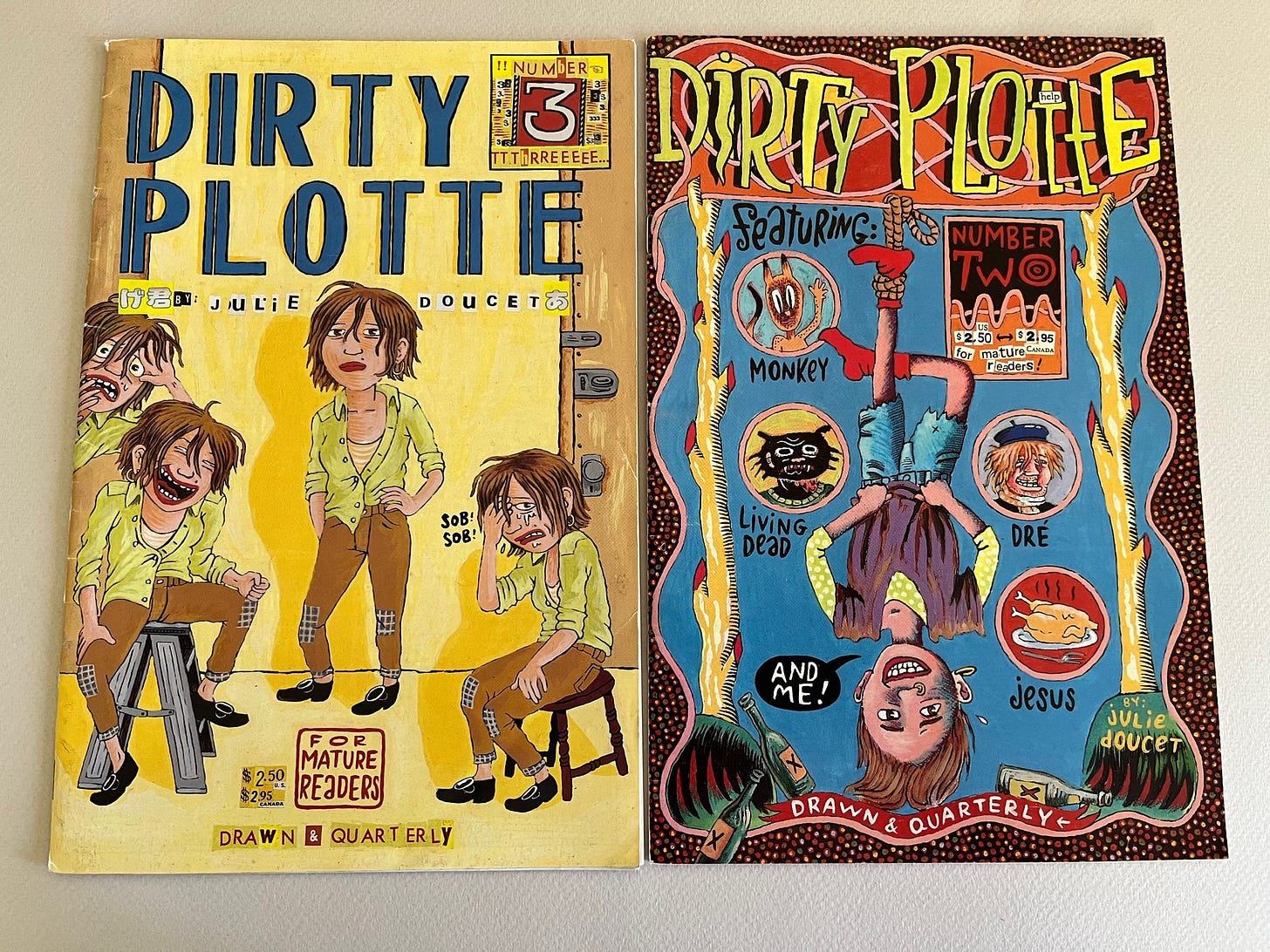 JULIE DOUCET ~ Dirty Plotte # 1 2 3 4 5 6 7 8 Drawn & Quarterly ...