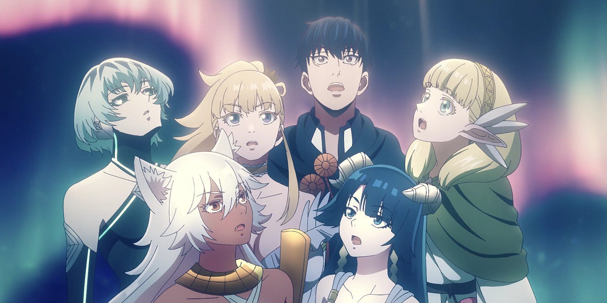 Kekkon Yubiwa Monogatari S2 &mdash; Episode 13 [END] &mdash; Aurora Light Show after Victory over Abyss