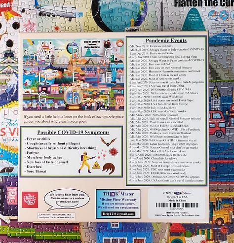 Think2Master Pandemic Jigsaw Puzzle