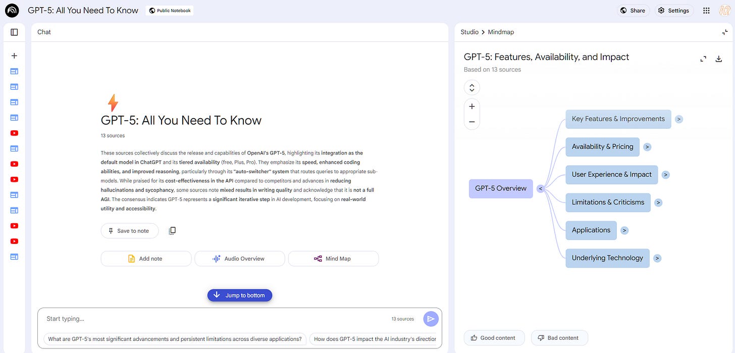 GPT-5: All You Need To Know 13 sources These sources collectively discuss the release and capabilities of OpenAI's GPT-5, highlighting its integration as the default model in ChatGPT and its tiered availability (free, Plus, Pro). They emphasize its speed, enhanced coding abilities, and improved reasoning, particularly through its "auto-switcher" system that routes queries to appropriate sub-models. While praised for its cost-effectiveness in the API compared to competitors and advances in reducing hallucinations and sycophancy, some sources note mixed results in writing quality and acknowledge that it is not a full AGI. The consensus indicates GPT-5 represents a significant iterative step in AI development, focusing on real-world utility and accessibility. GPT-5: All You Need To Know 13 sources These sources collectively discuss the release and capabilities of OpenAI's GPT-5, highlighting its integration as the default model in ChatGPT and its tiered availability (free, Plus, Pro). They emphasize its speed, enhanced coding abilities, and improved reasoning, particularly through its "auto-switcher" system that routes queries to appropriate sub-models. While praised for its cost-effectiveness in the API compared to competitors and advances in reducing hallucinations and sycophancy, some sources note mixed results in writing quality and acknowledge that it is not a full AGI. The consensus indicates GPT-5 represents a significant iterative step in AI development, focusing on real-world utility and accessibility.