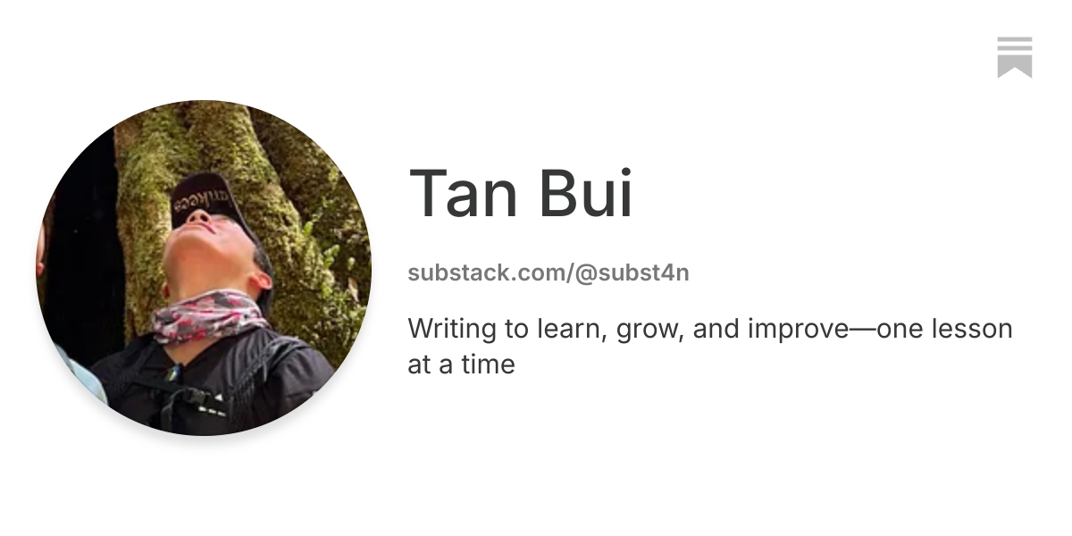 Tan Bui | Substack