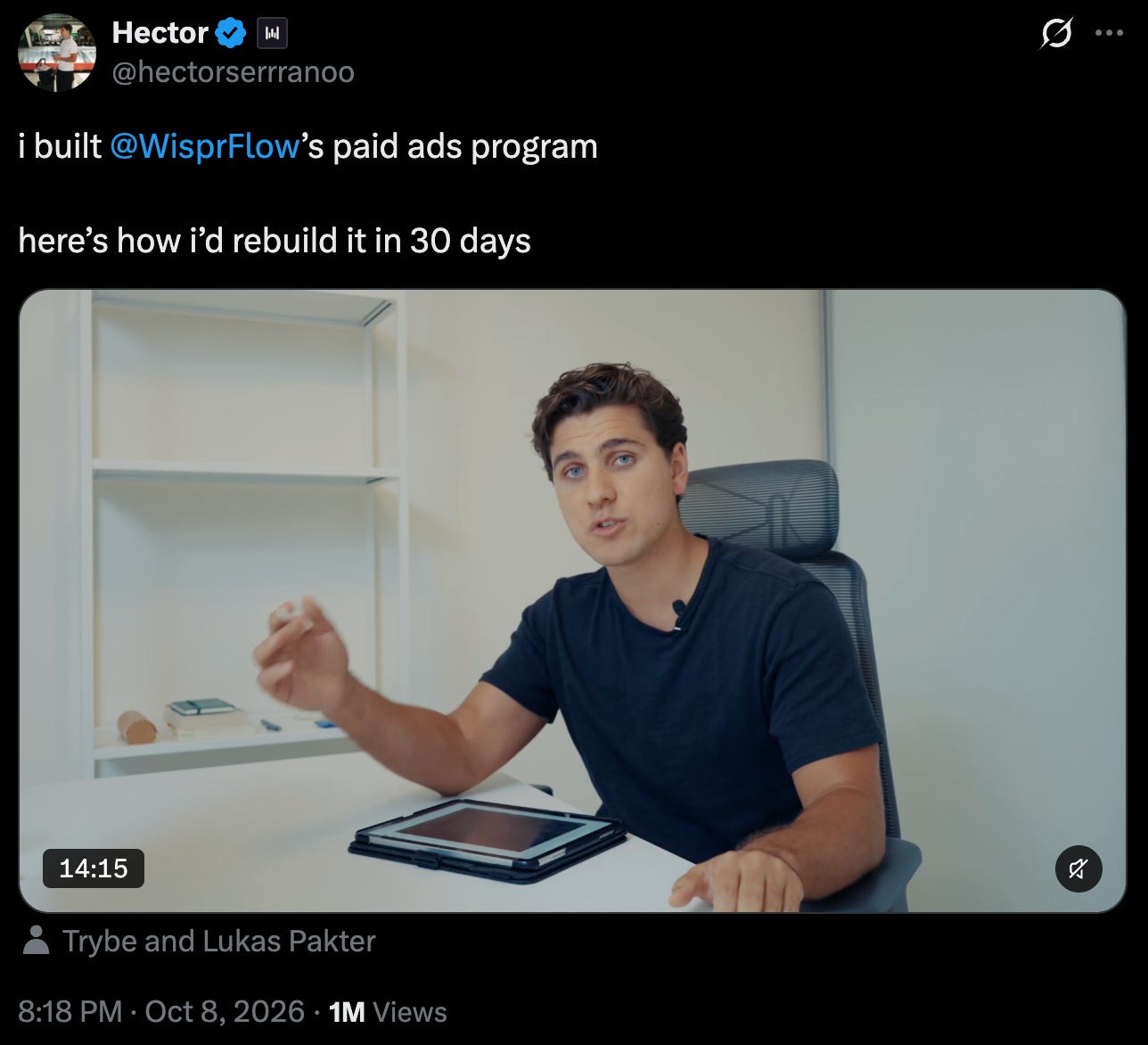 How WisprFlow Built Its Paid Ads Program and How to Rebuild It in 30 Days