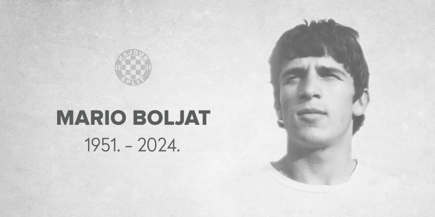 Preminuo Mario Boljat