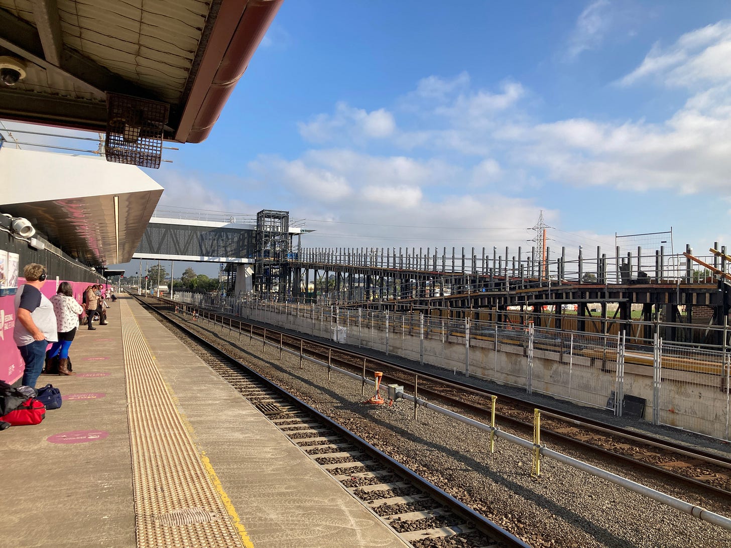Marshall Station New Platform May 2024 Marshall Station New Platform May 2024