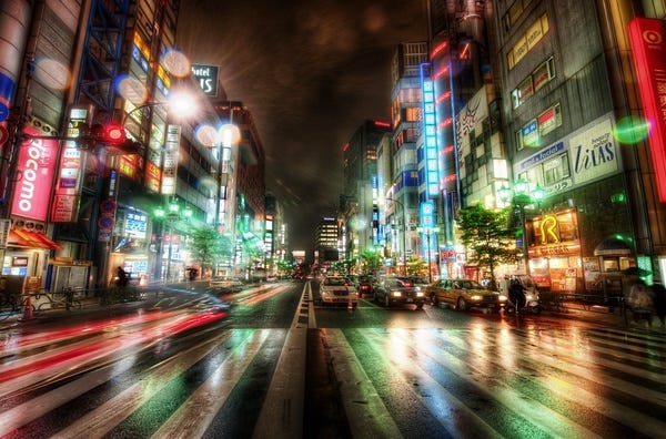 My Twitter and The City Streets of Tokyo My Twitter and The City Streets of Tokyo