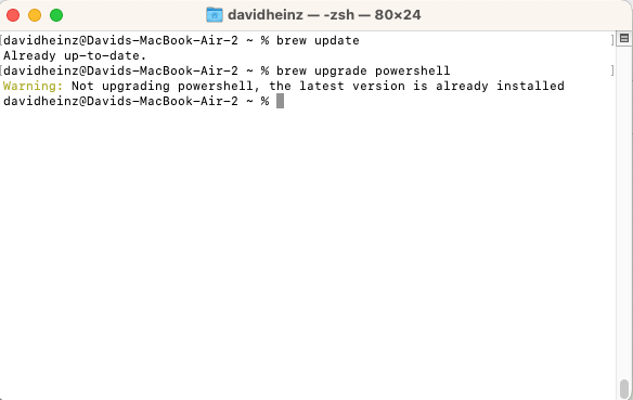 PowerShell on macOS - by David Heinz - Mad Observability