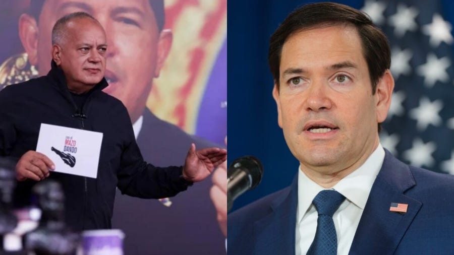 Cabello señala a Marco Rubio de ser culpable de las agresiones contra los  migrantes: "Odia a Venezuela"
