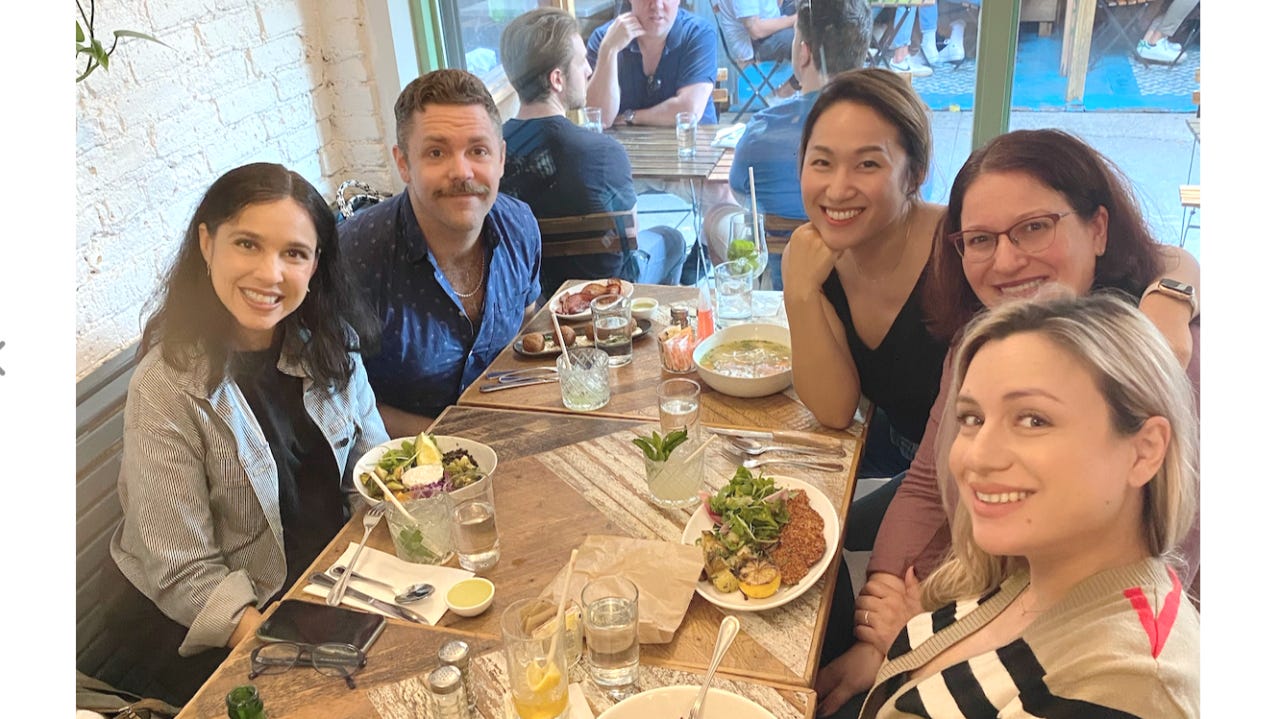 Trauma bonded...I mean growth bonded. When I return to NYC, I'll always have my team to make the concrete jungle feel like home.