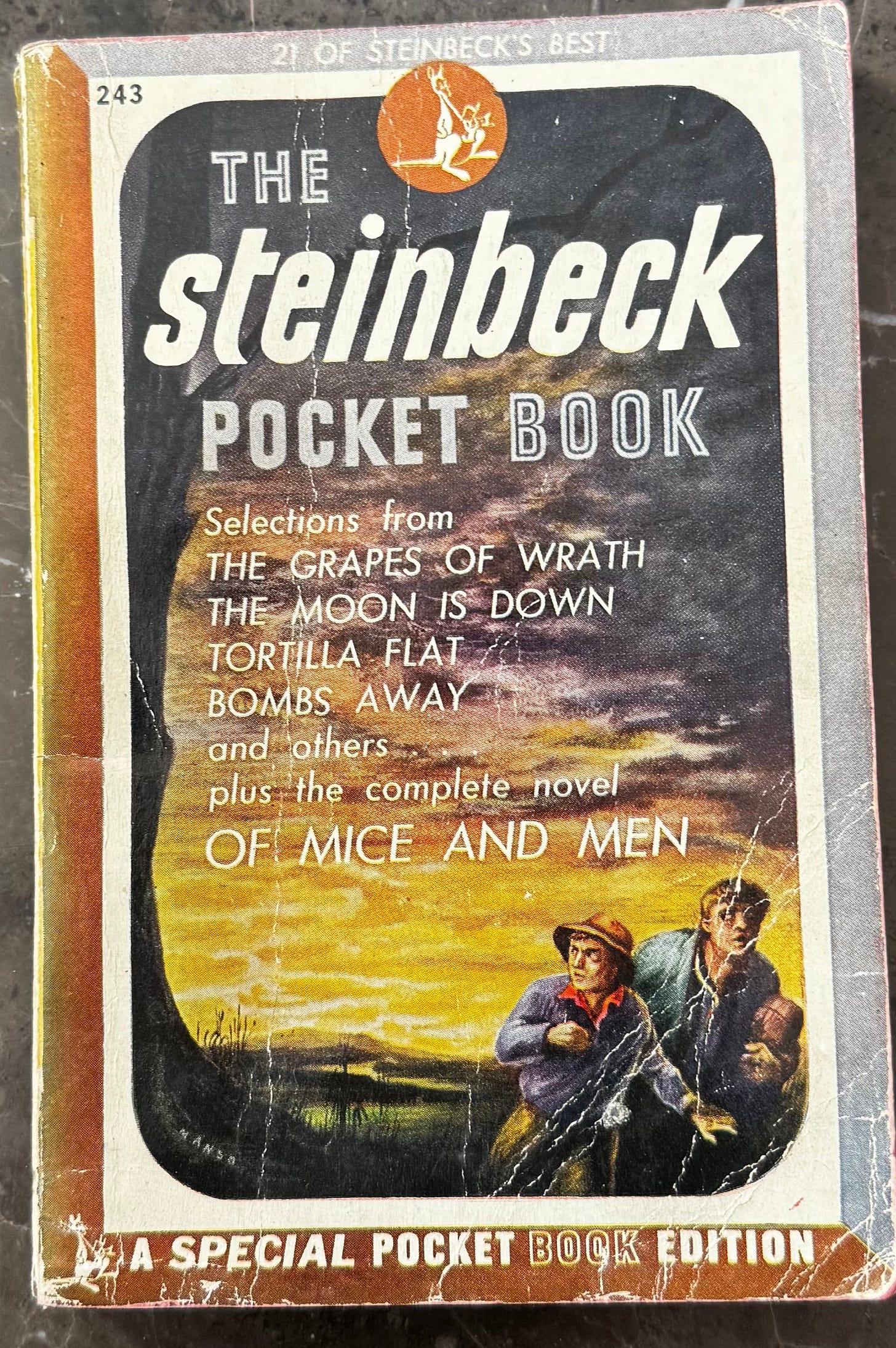 The cover of The Steinbeck Pocket Book
