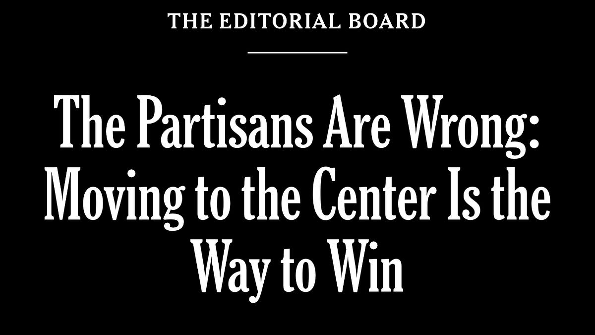 The Dangerous Delusion of the Center