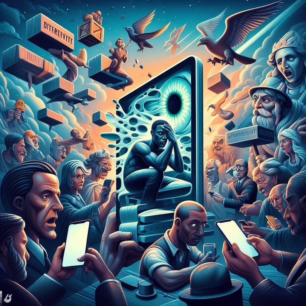 An image for the article 'Watch out for distractions' by Franklin Okanu from Unorthodoxy