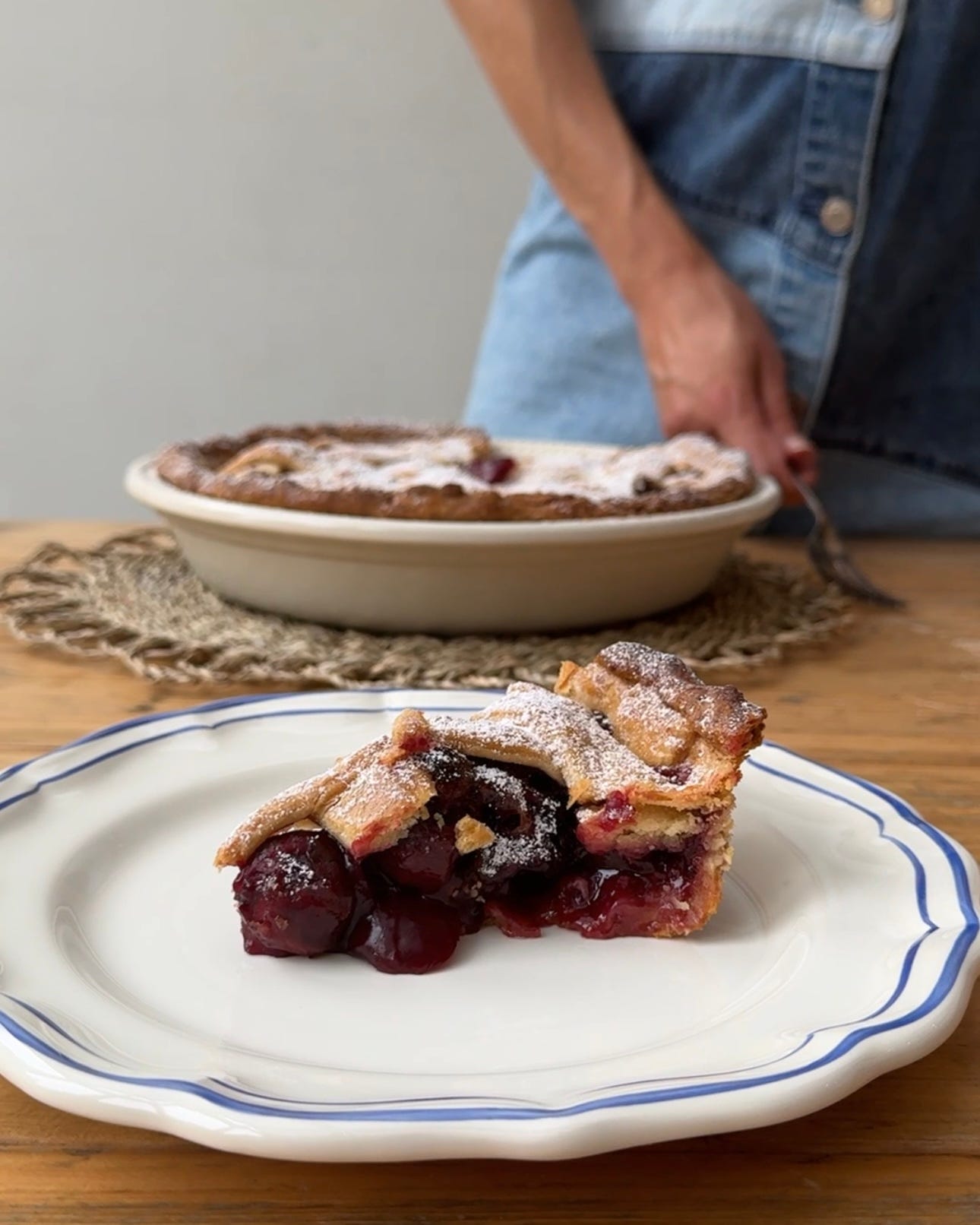 CHERRY PIE - Come For Supper by Alexandra Dudley