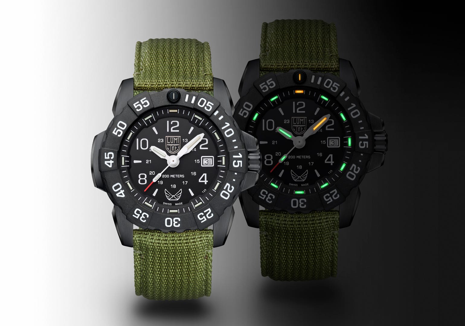 Luminox collabs on a new military-themed quartz watch with