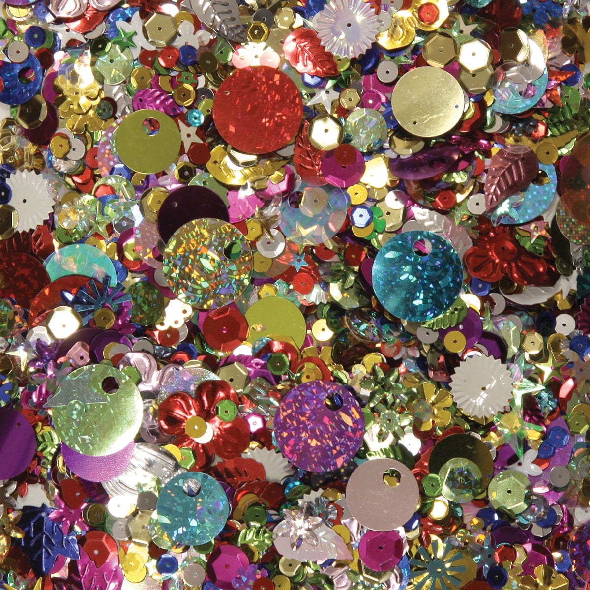 Creativity Street Sequins & Spangles 4oz - Assorted Shapes & Colors for  Crafting & Arts Embellishments - Walmart.com