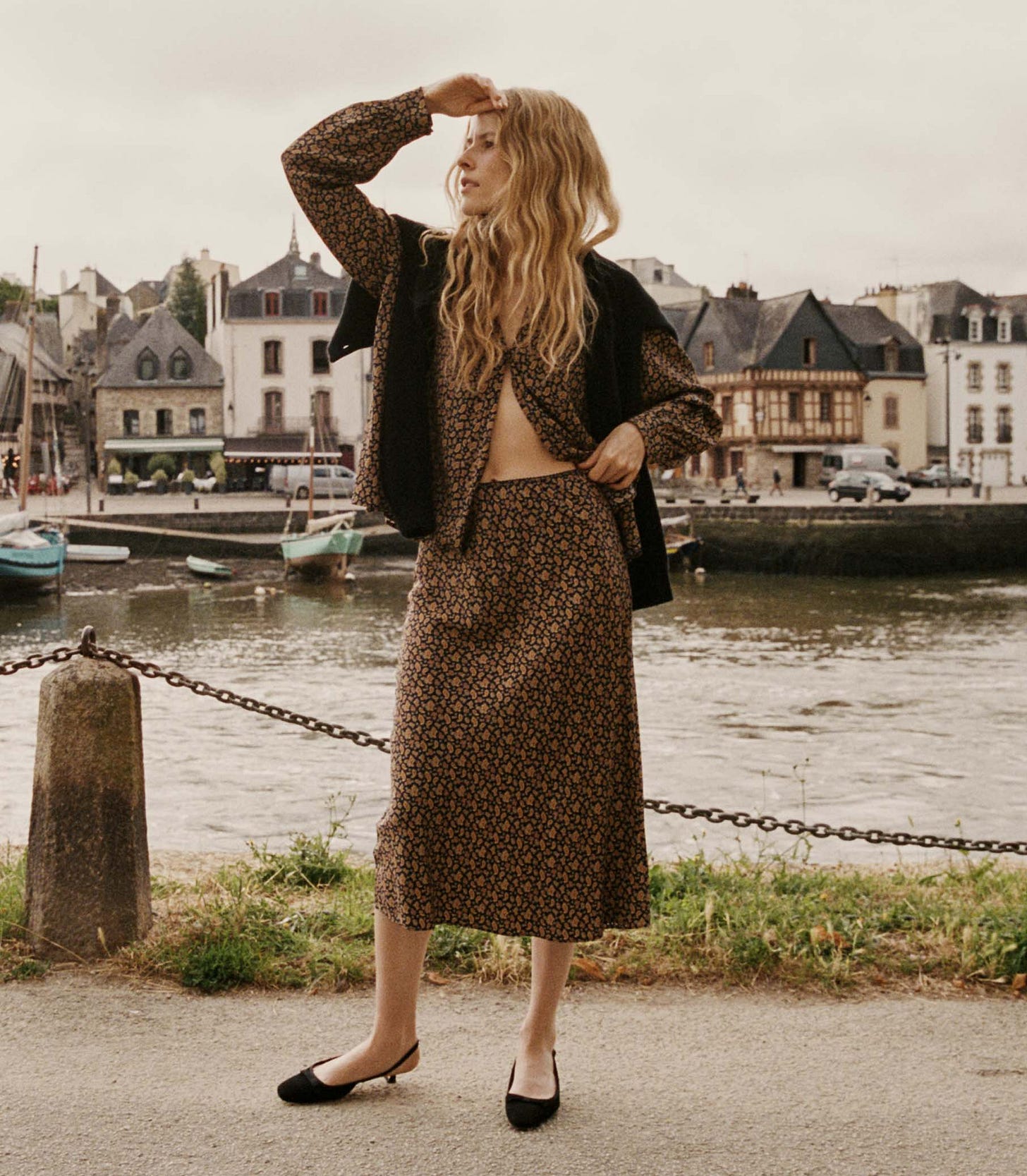 ELOWENA SKIRT -- VILLETTE PAISLEY view 1