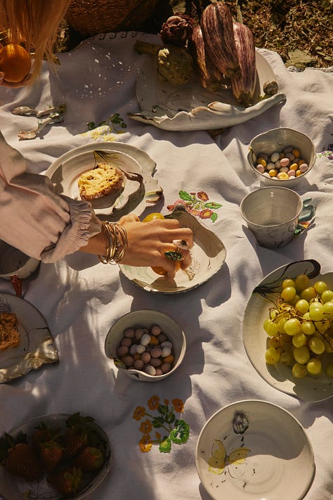 Bibi van der Velden's new tableware collection, in collaboration with ceramicist Anouk Kramer