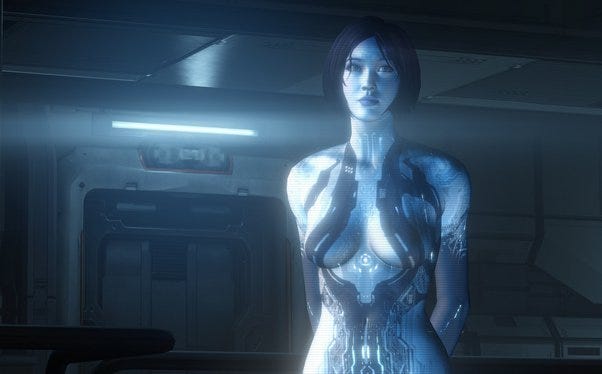 What is the best looking version of Cortana in the Halo series ...