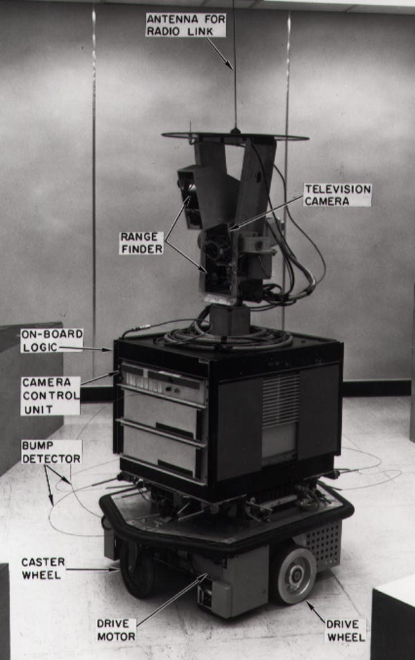 Shakey the Robot. Shakey the Robot.