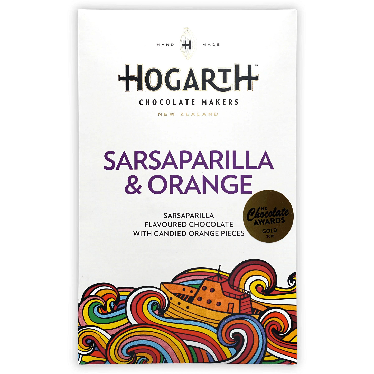 Large, zoomable image of Bar & Cocoa Hogarth Sarsaparilla & Candied Orange. 1 of 6