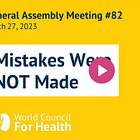 My World Council for Health Interview: The Story Behind Mistakes Were NOT Made (3/27/23)