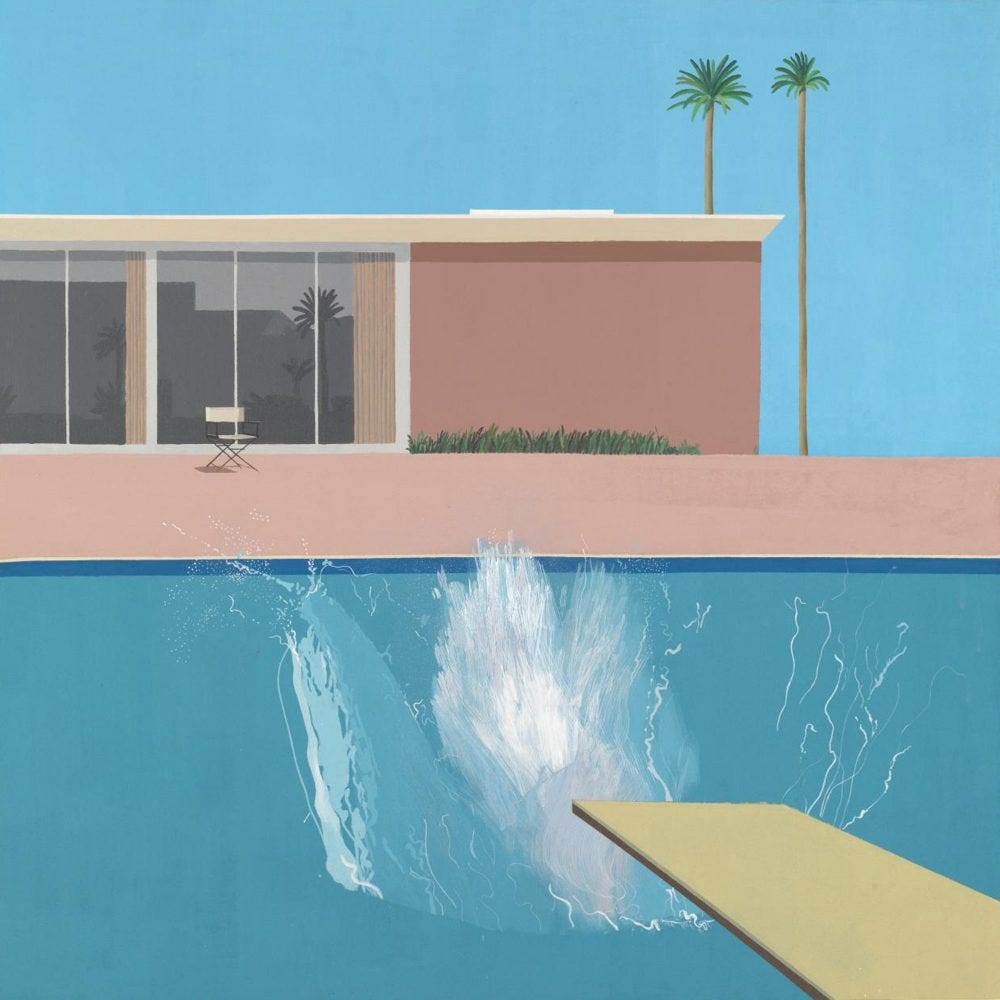 David Hockney. A Bigger Splash (1967). - 3 minutos de arte David Hockney. A Bigger Splash (1967). - 3 minutos de arte