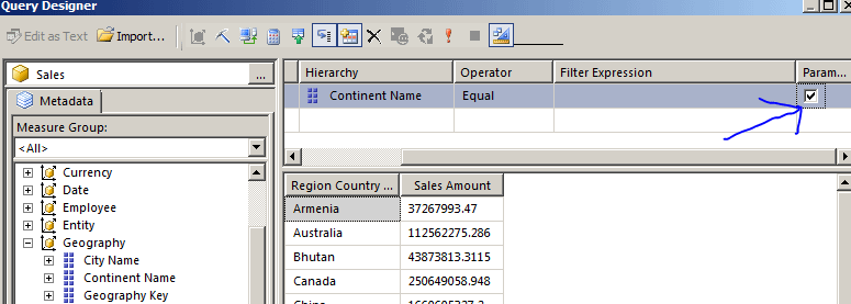 parameter query sql server reporting parameter query sql server reporting