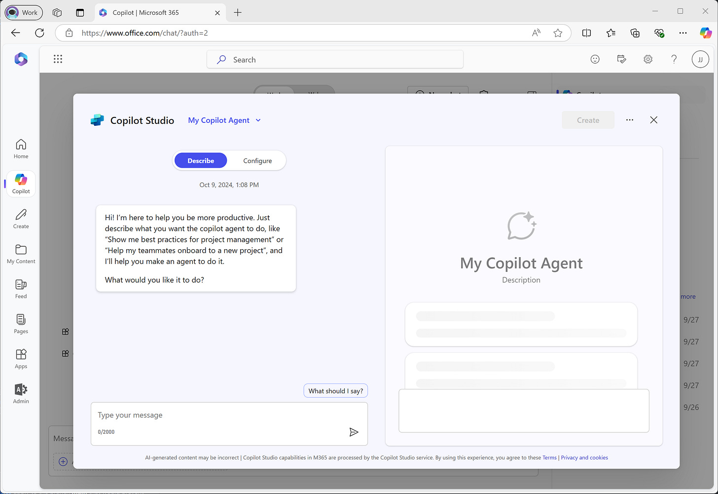 Use Copilot Studio to Build Declarative Agents for Microsoft 365 | Microsoft  Learn