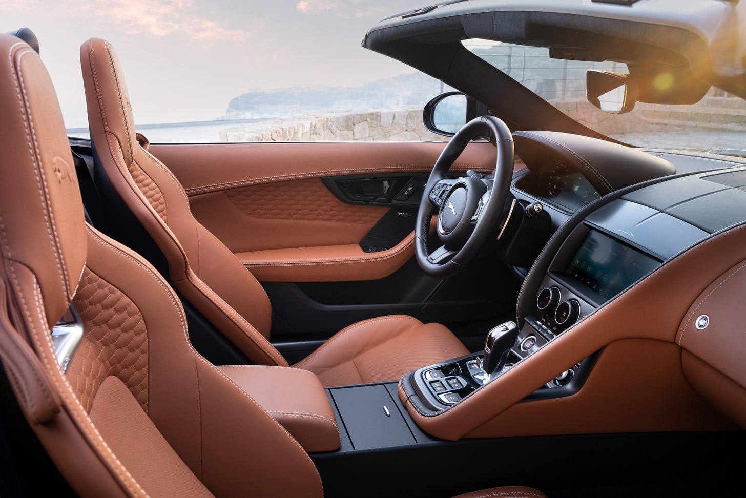 2024 Jaguar F-Type R75 Convertible interior