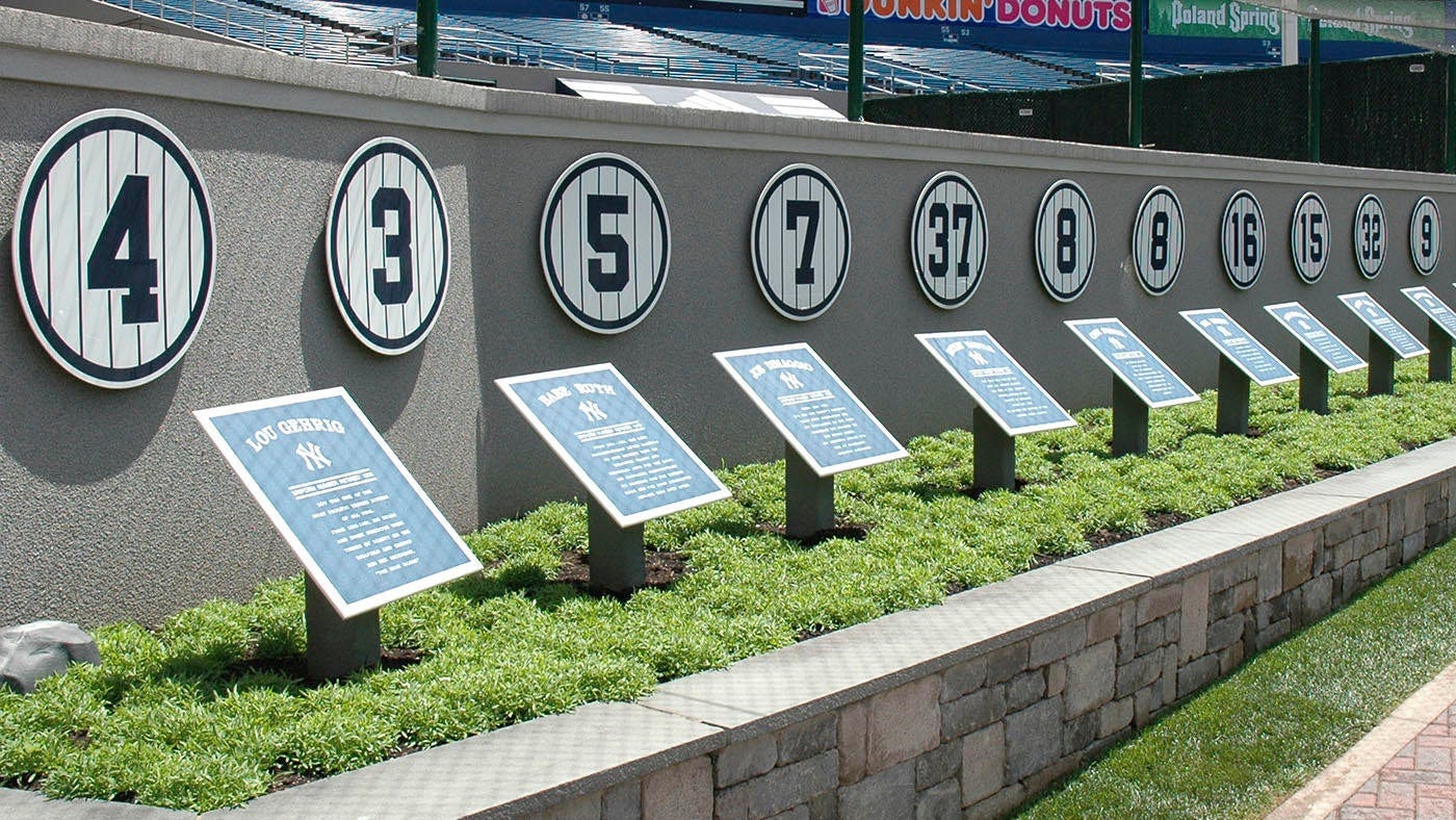 Yankees retired numbers: A look at all of the jersey numbers players cannot  wear in the Bronx - CBS Sports