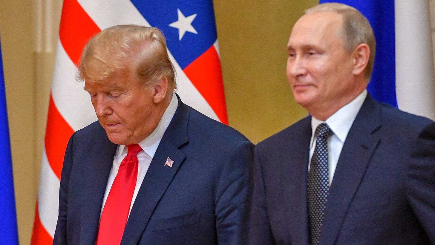 Trump Eyes Peace with Putin — And Payback for Helsinki - Hungarian  Conservative