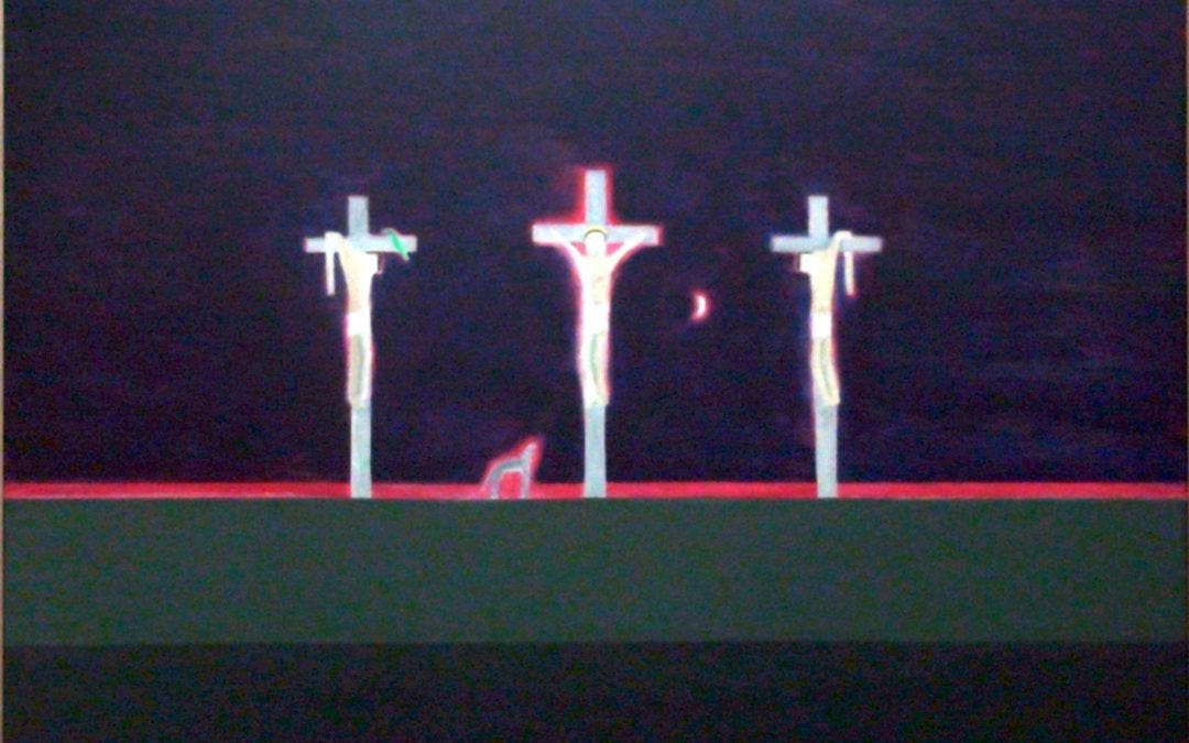 “Child-like” image of the cross communicates by simplicity