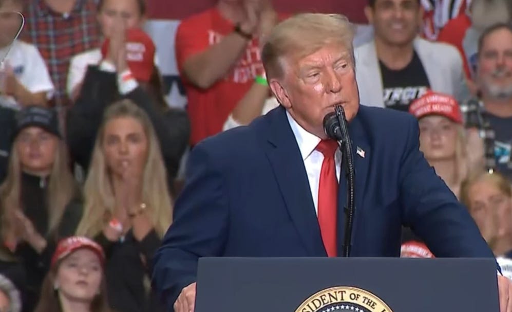 Trump’s Michigan Rally Was A Total Racist Disaster For Republicans