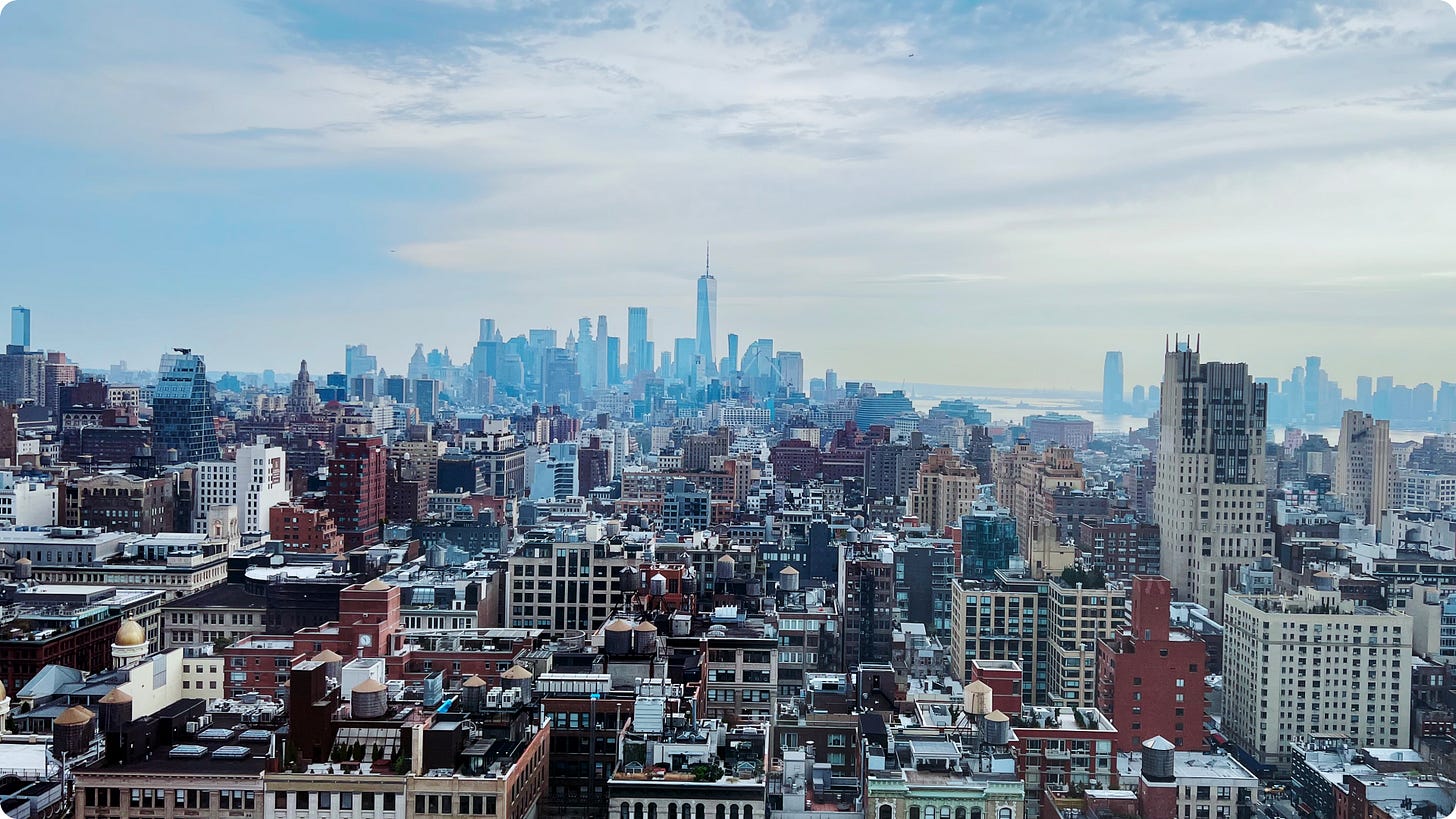 Photo of the New York skyline