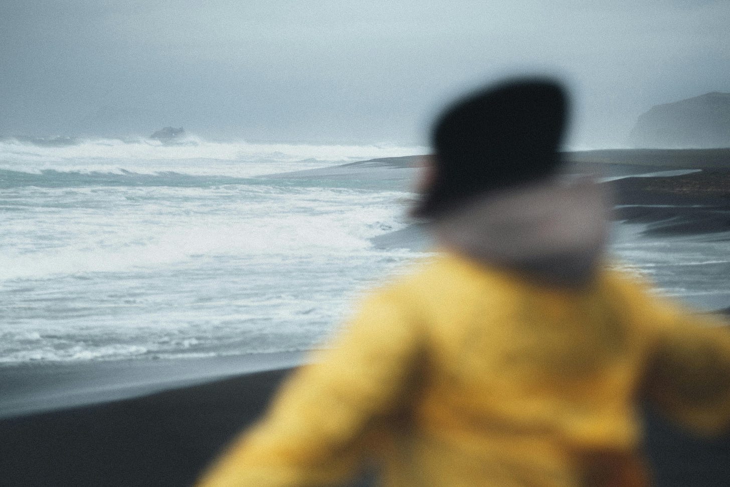 A woman feeling free by the beach