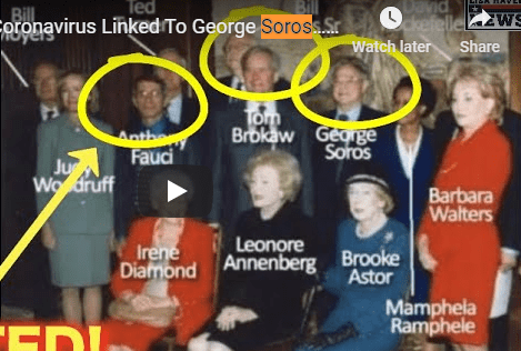 Old Picture of Dr. Fauci with George Soros Discovered - Israel365 News
