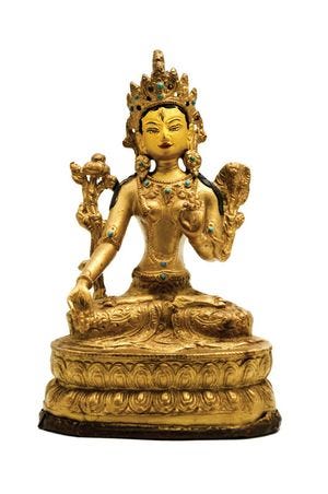White Tara figurine White Tara figurine