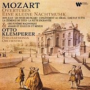 Image result for mozart eine kleine nachtmusik klemperer