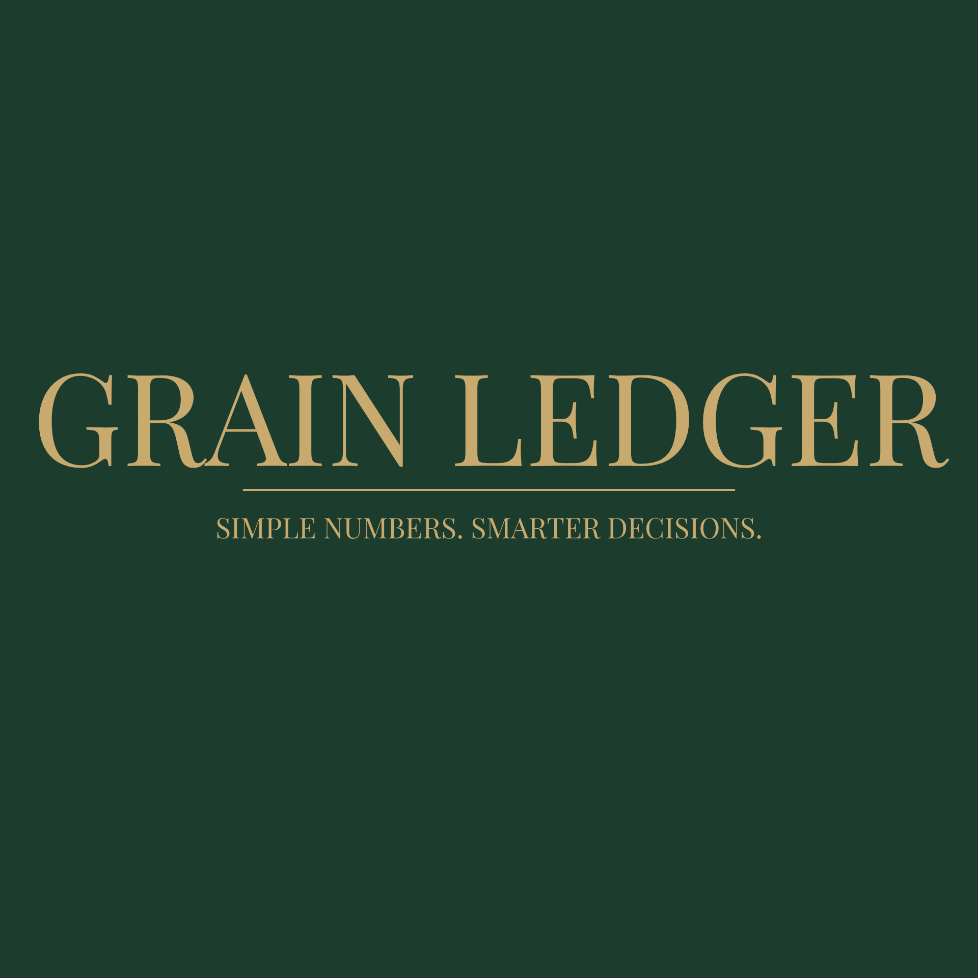 The Grain Ledger Rundown