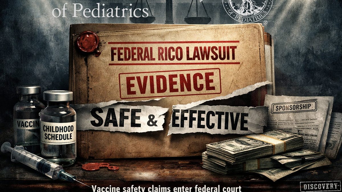 Parents, doctors, and CHD sue AAP in one of the most important lawsuits in medical history