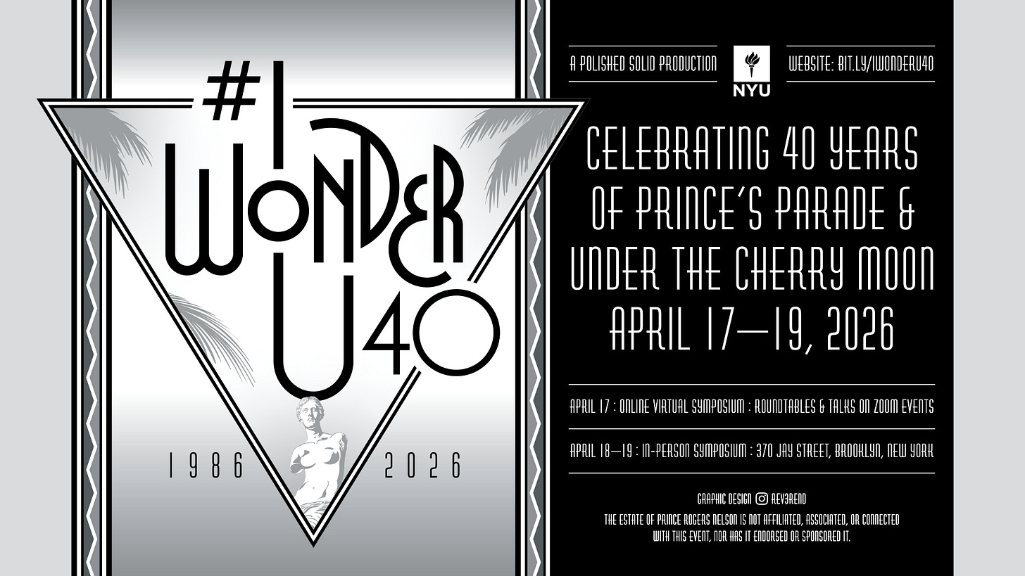 #IWonderU40 Prince Hybrid Symposium