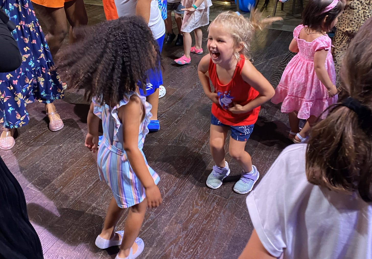 a kid having a blast on Wonder of the Seas Aquanauts kids program a kid having a blast on Wonder of the Seas Aquanauts kids program