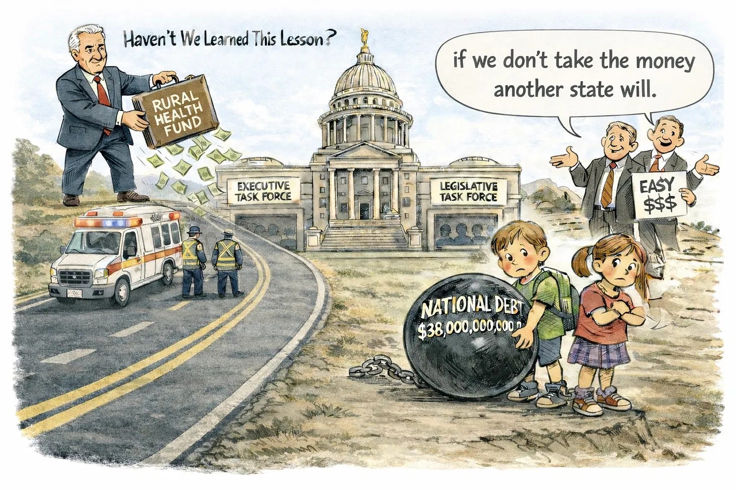 Idaho Politics & Beyond — ARPA 4.0? Idaho’s Rural Health Grant Raises Familiar Red Flags. Idaho Politics & Beyond — ARPA 4.0? Idaho’s Rural Health Grant Raises Familiar Red Flags.