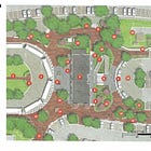 Details like pavers, paths, flowers and trees will shape Colonial Williamsburg visitors arrival area experience