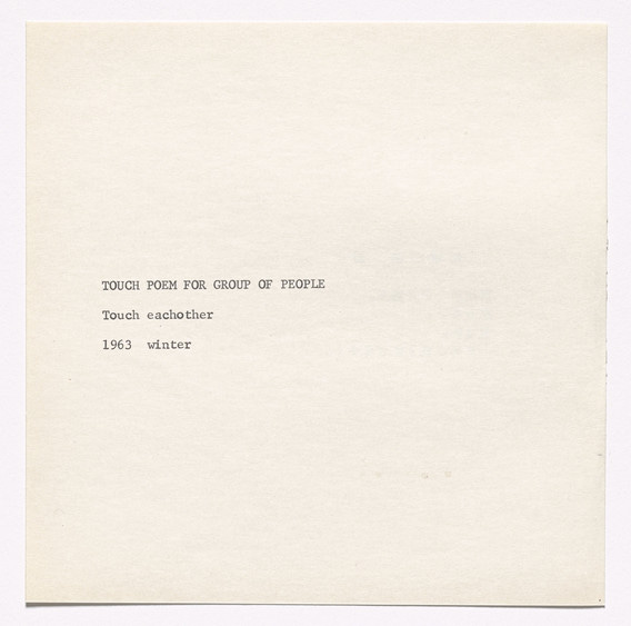 Artist Instructions | Magazine | MoMA