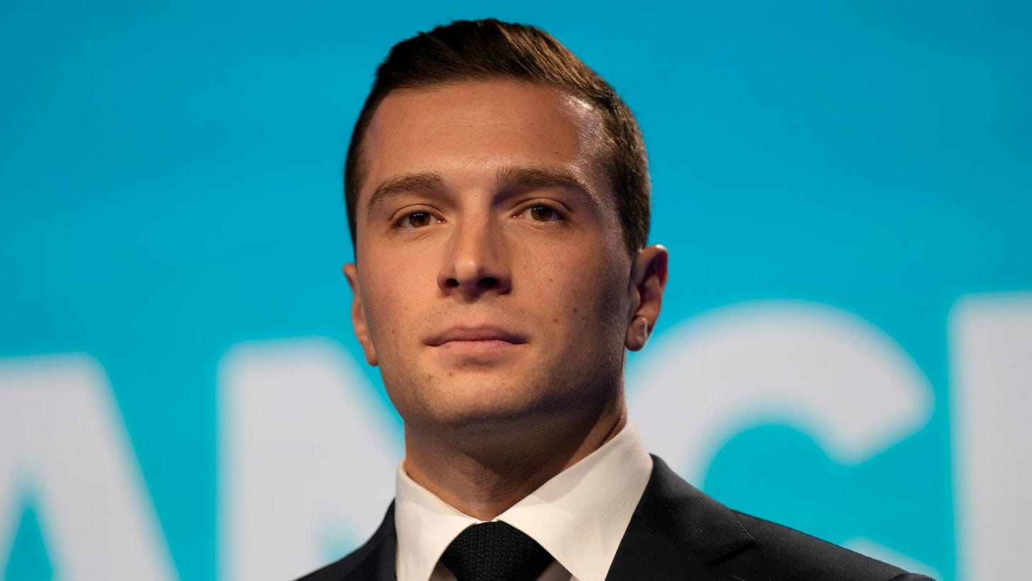 French elections: Who is 28-year-old far-right leader Jordan Bardella? |  World News | Sky News