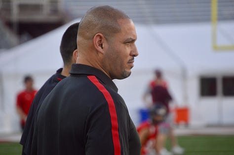 Images from Wisconsin football's first skills position camp on Wednesday, June 3, 2026 inside Camp Randall Stadium.