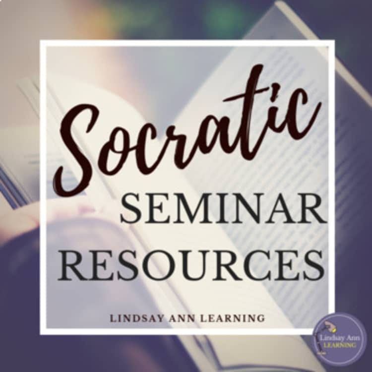 Socratic Seminar Worksheet, Rubric, Resources for Middle School, High School ELA