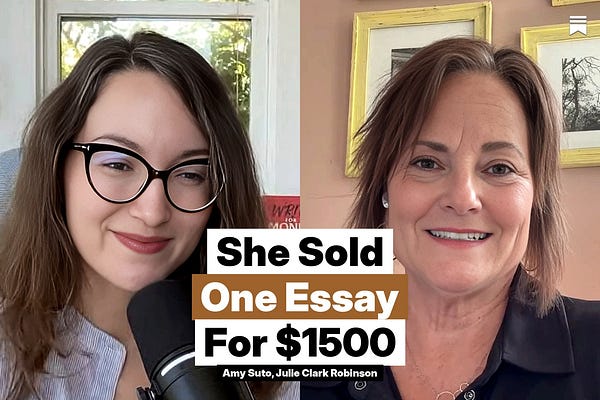 🖋️ GuestStack | ️ Make Writing Your Job | Amy Suto | Substack