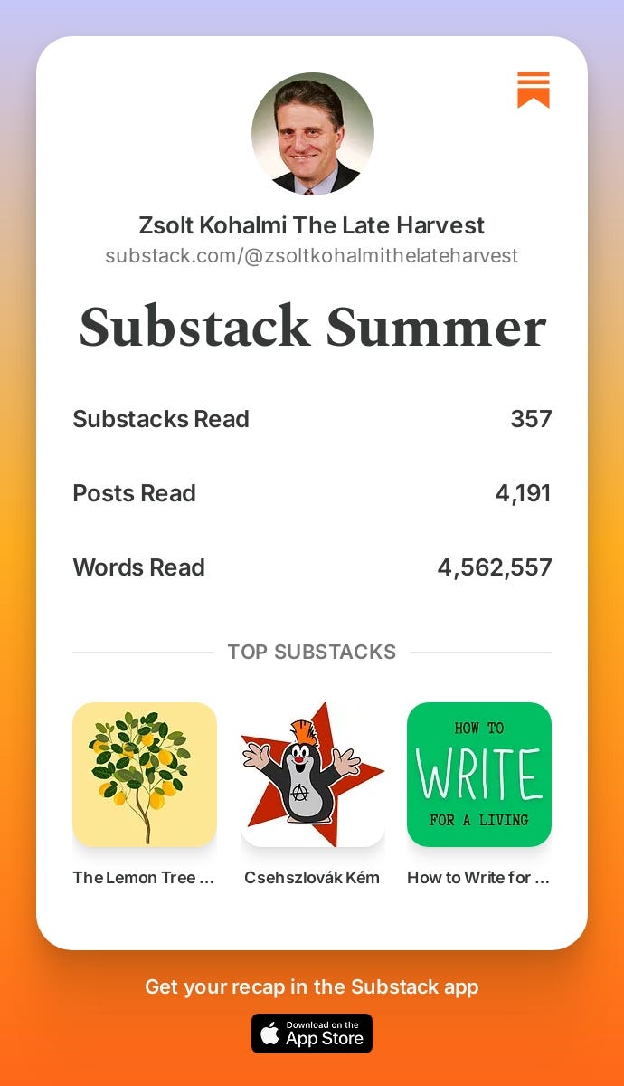 Substack Summer